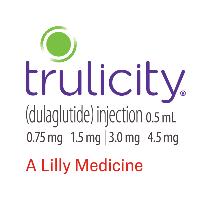 Trulicity (dulaglutide) injection. Available doses: 0.75 mg, 1.5 mg, 3 mg, and 4.5 mg. Once-weekly injection. A Lilly Medicine.